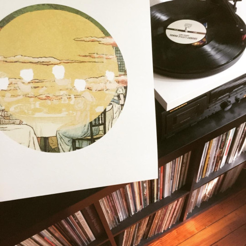 First (#vinyl) listen of my friends and premiere-only #yvynylmixtape contributors Grubby Little Hands! Fantastic psych rock record Garden Party LP   🎶⚓️⛵️🗿🌇💎💸🔭📯🎶