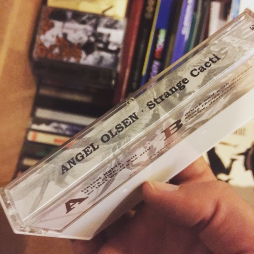 Finding tons of gems while packing up to move! Angel Olsen&rsquo;s first release, a cassette tape on Bathetic.